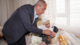 105 Yaşında Parti &Uuml;yeliği Evde Ger&ccedil;ekleşti