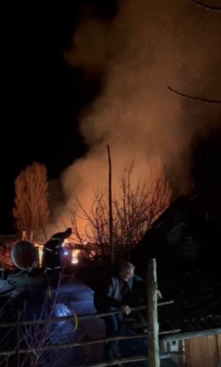 Yangın sonrası görüntü