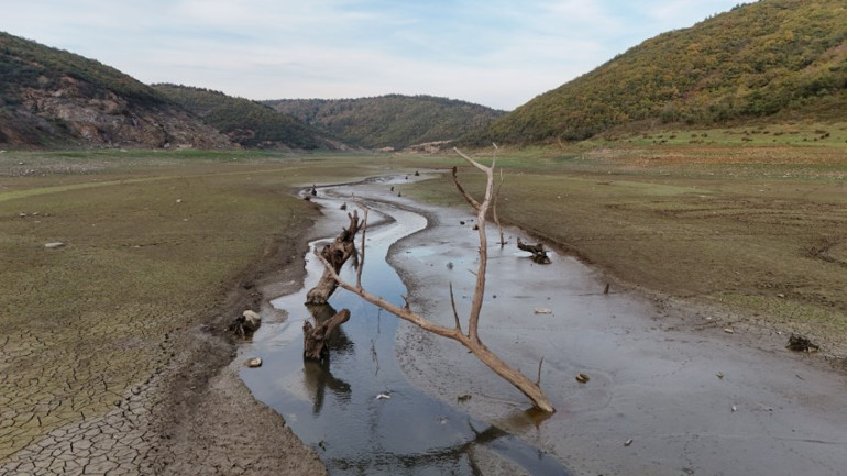 Sazlıdere Barajı Görüntüleri