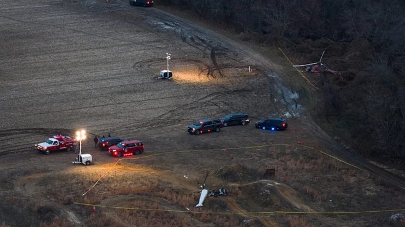 ABD'de Şaşkınlık Yaratan Helikopter Kazası