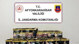 Afyonkarahisar&rsquo;da Ka&ccedil;ak &Uuml;r&uuml;n Operasyonu