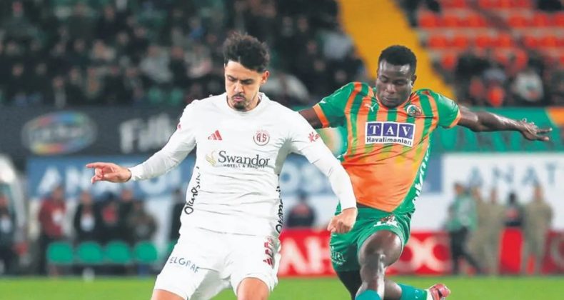 Akdeniz derbisinde sonu&ccedil; yok