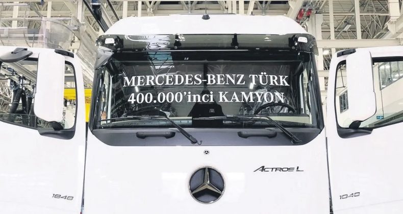 Aksaray’da 400 Bininci Kamyon Üretimi Gerçekleşti