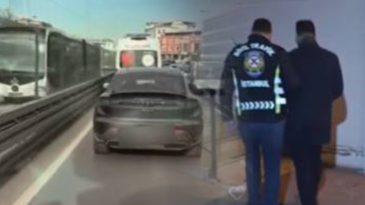Ambulansa Yol Vermeyen S&uuml;r&uuml;c&uuml; Yakalandı