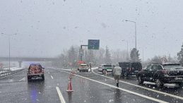 Anadolu Otoyolu'nda Tır Trafiği Aksattı