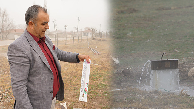 Ankara'da İ&ccedil;me Suyu Aranırken Termal Su Bulundu! 291 Metrede Fark Edildi