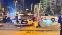 Ankara'da Otomobil ile Motosiklet &Ccedil;arpıştı: 4 Yaralı