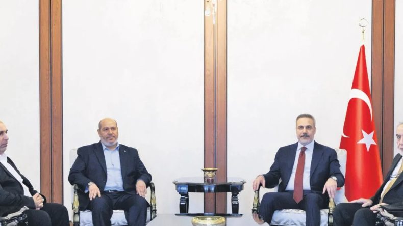 Ankara&rsquo;da Hamas ile kritik temas