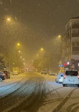Ardahan'da Mevsimin İlk Karı G&ouml;r&uuml;ld&uuml;