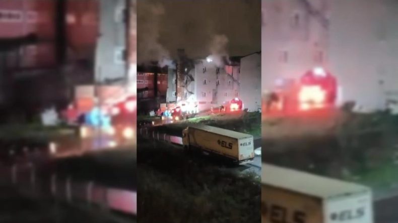 Arnavutk&ouml;y'de Yangın: 1'i Ağır 3 Yaralı