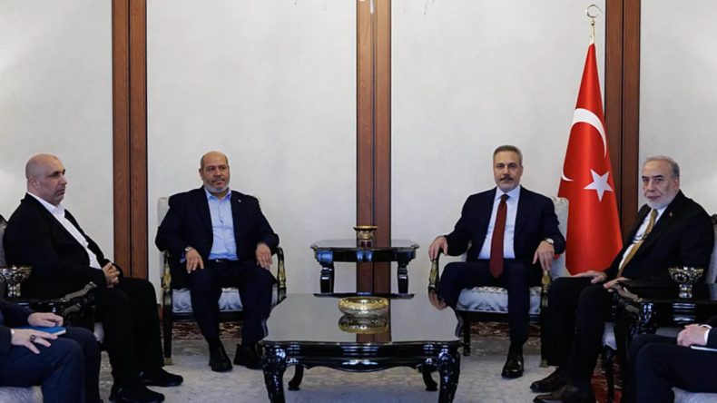 Bakan Fidan, Ankara'da Hamas Heyeti ile Buluştu!