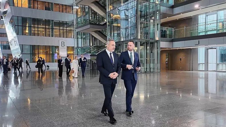 Bakan Fidan, Bel&ccedil;ika'daki Meslektaşıyla G&ouml;r&uuml;şme Ger&ccedil;ekleştirdi