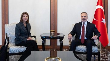 Bakan Fidan, BM'nin Kıbrıs Temsilcisini Ağırladı