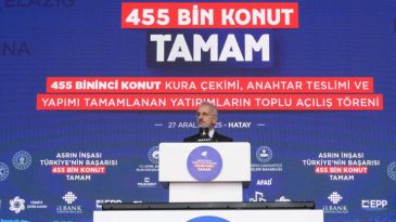 Bakan Uraloğlu, Hatay'da konuştu: Geleceğimizi hep birlikte inşa ediyoruz