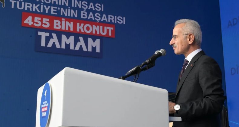 Bakan Uraloğlu'ndan Hataylılara Müjde: Amanos Tüneli Çalışmaları Mart Ayında Başlıyor