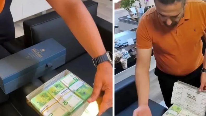 Baklava Kutusundaki Euro G&ouml;r&uuml;nt&uuml;leri T&uuml;rkiye'yi Sarsmıştı! CHP'li Başkan ve Yardımcısı Mahkeme S&uuml;recinde!