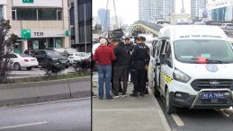 Bankadan Y&uuml;kl&uuml; Miktarda Para &Ccedil;eken Kişinin &Ccedil;antasını Gasbetmeye &Ccedil;alıştılar