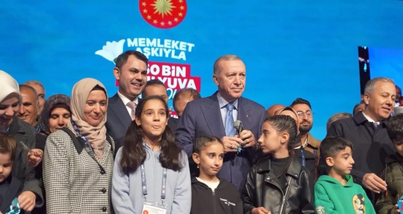 Başkan Erdoğan, 455 Bininci Konutun Anahtarını Teslim Edecek