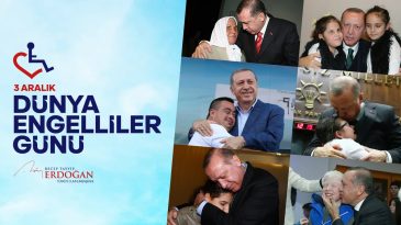Başkan Erdoğan'dan 'Engelliler G&uuml;n&uuml;' Mesajı