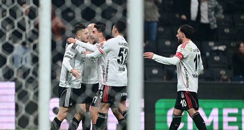Beşiktaş'tan İ&ccedil; Sahada 4 Ma&ccedil; Sonra İlk Galibiyet!