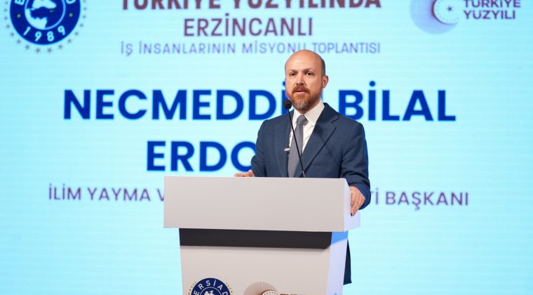 Bilal Erdoğan Türkiye Yüzyılında Erzincanlı İş İnsanlarının Misyonu Programında Görüşlerini Paylaştı