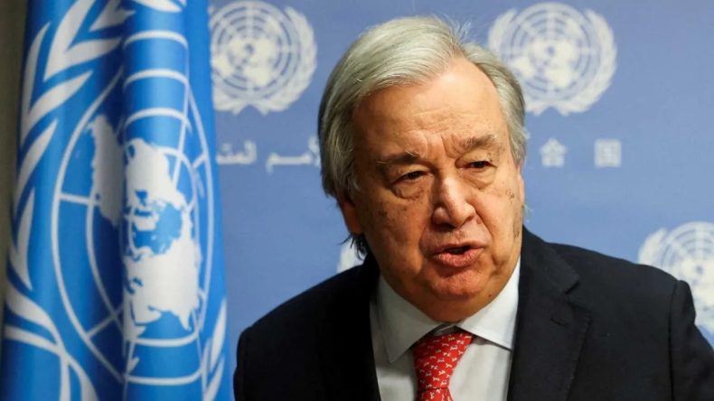BM Genel Sekreteri Guterres'ten Suriye &Uuml;zerine A&ccedil;ıklama