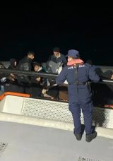 Bodrum A&ccedil;ıklarında 31 D&uuml;zensiz G&ouml;&ccedil;men Kurtarıldı