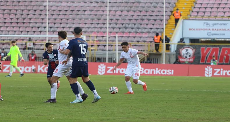 Boluspor ile Fethiyespor Ma&ccedil;ında Gol Sesi Yok