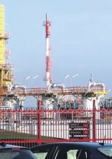 BOTAŞ Silivri tesisinde kontroll&uuml; gaz &ccedil;ıkışı ve yanma işlemi yapıldı