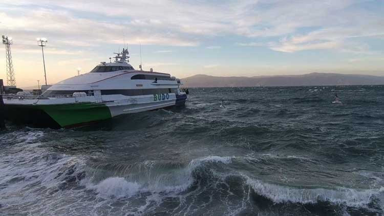 BUDO Seferlerinde İptaller: Olumsuz Hava Koşulları Etkili