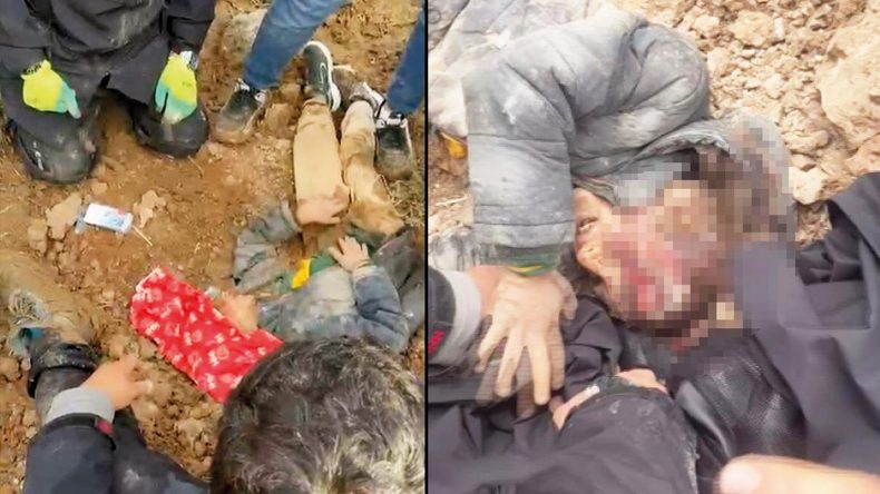 &Ccedil;ocuğu Diri Diri G&ouml;md&uuml;ler… Topraktan &Ccedil;ıkarıldı