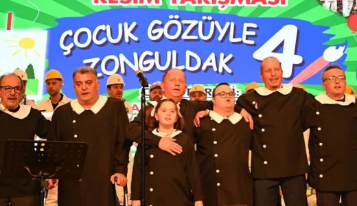Çocuk Gözüyle Zonguldak'ta Minik Yetenekler Sahneye Çıktı! Ödüller Sahiplerini Buldu