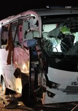 Cezaevi Nakil Aracı Kazaya Karıştı: 12 H&uuml;k&uuml;ml&uuml; de Arasında 23 Yaralı