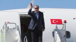 Cumhurbaşkanı Erdoğan, T&uuml;rkmenistan'a Yola &Ccedil;ıktı