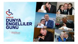 Cumhurbaşkanı Erdoğan'dan D&uuml;nya Engelliler G&uuml;n&uuml; Mesajı