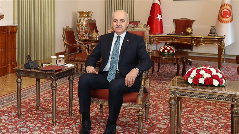 DEM Parti Heyeti, TBMM Başkanı Numan Kurtulmuş'u Ziyaret Etti