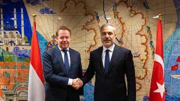 Dışişleri Bakanı Hakan Fidan, Hollanda Dışişleri Bakanı Weel ile Bir Araya Geldi