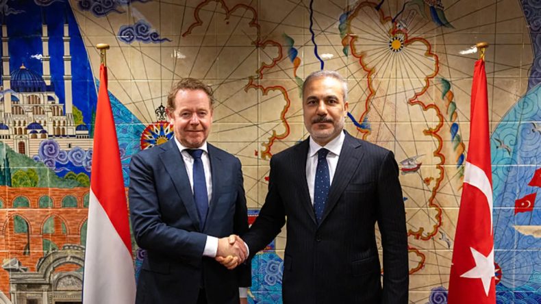 Dışişleri Bakanı Hakan Fidan, Hollanda Dışişleri Bakanı Weel ile Bir Araya Geldi