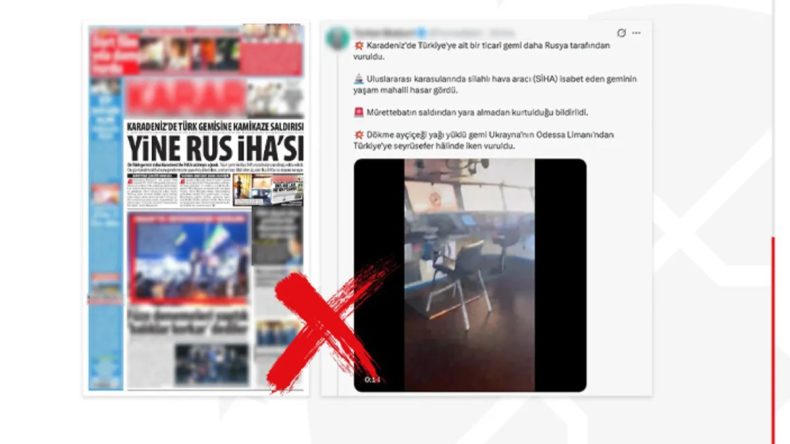 DMM, Karadeniz'de T&uuml;rkiye'ye Ait Gemi Vuruldu İddiasını Reddetti