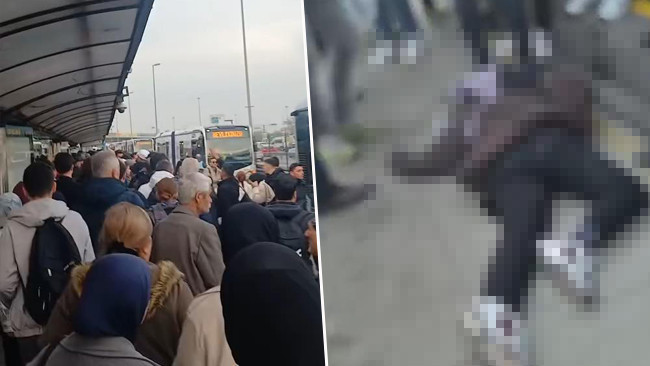 Durakta Bayılan 14 Yaşındaki Çocuk Metrobüsün Altında Kaldı
