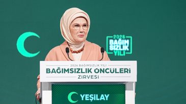 Emine Erdoğan, Bağımsızlık &Ouml;nc&uuml;leri Zirvesi'nde konuştu: '2026'yı 'Bağımsızlık Yılı' ilan ediyoruz'