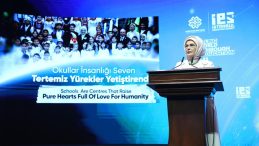 Emine Erdoğan: Eğitim, d&uuml;nya genelinde barış k&uuml;lt&uuml;r&uuml;n&uuml;n inşa edilmesinin başlangı&ccedil; noktasıdır