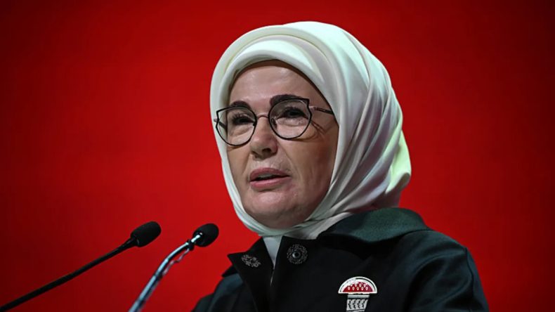 Emine Erdoğan: Soykırıma Karşı Savaş A&ccedil;mak Hepimizin En Meşru Hakkı