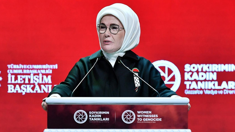 Emine Erdoğan'dan 'Soykırımın Kadın Tanıkları: Gazze'de Medya ve Direniş Programı'na ilişkin paylaşım