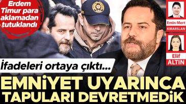 Erden Timur Tutuklandı