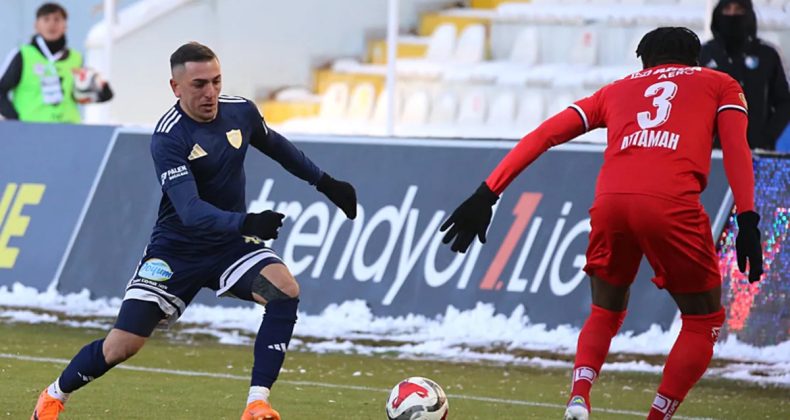 Erzurumspor FK, &Ccedil;orum FK&rsquo;yı Tek Golle Ge&ccedil;ti!