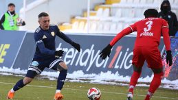 Erzurumspor FK, &Ccedil;orum FK&rsquo;yı Tek Golle Ge&ccedil;ti!