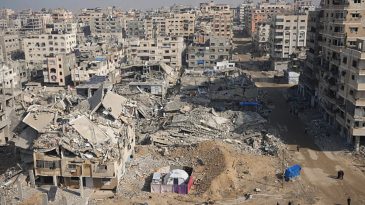 Filistin: Gazze Şeridi'nde 60 milyon tondan fazla moloz bulunuyor