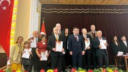 Galatasaray'da 50. Yıl Madalyası Töreni