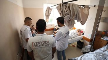 Gazze'de Fizyoterapi Merkezi Faaliyetlerine Başladı